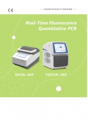 YSPCF-96F Máquina de PCR cuantitativa de fluorescencia en tiempo real de 4 canales y 96 pozos