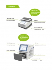 Máquina de PCR定量de fluorescência em tempo real YSPCF-96F 4 canais 96