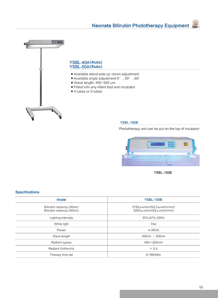 Photothérapie infantile YSBL-40A