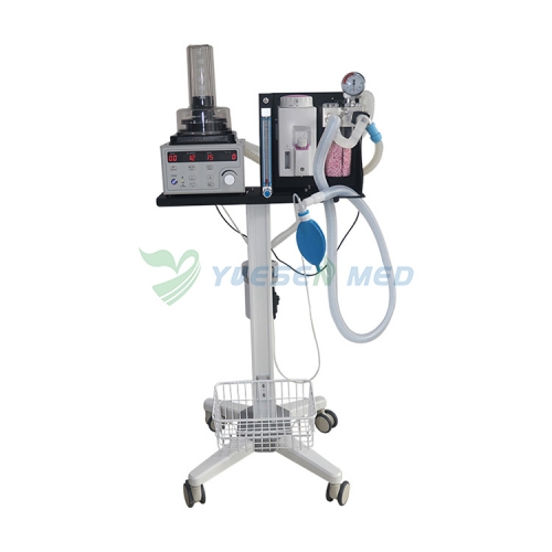 YSAV120V5 معدات التخدير بالمستشفى آلة التخدير البيطري المحمولة المتقدمة الجراحية