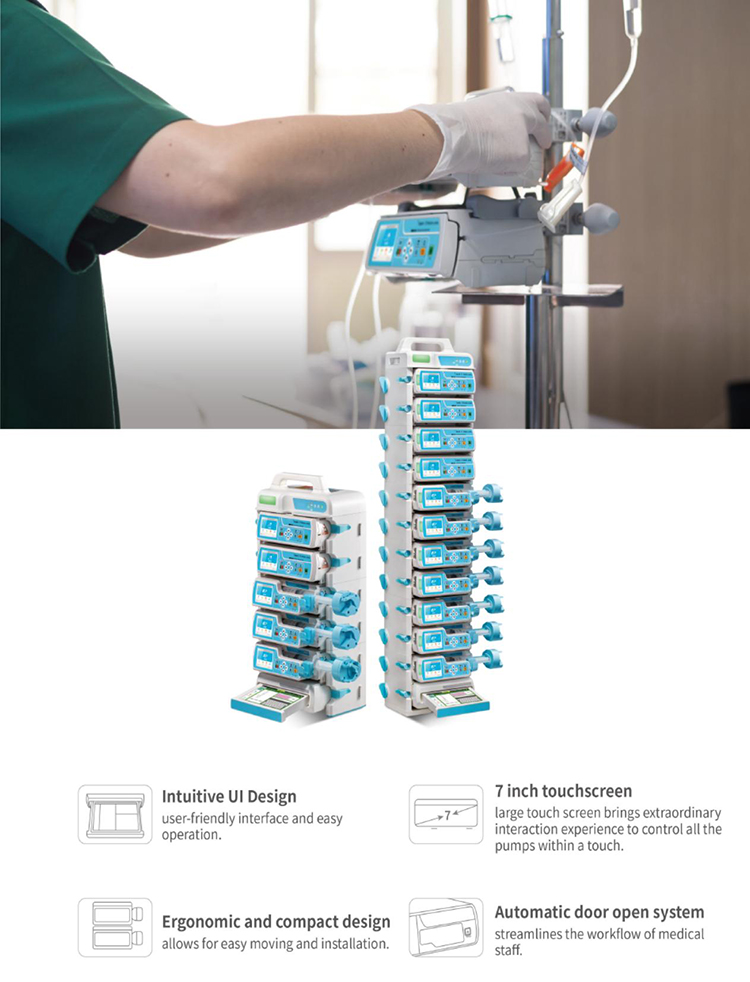 YSSY-WS1 YSSY-WS2 Infusion Workstation Smart And Simple With Added Safety