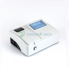 Analyseur de biochimie semi-automatique portatif d'hôpital de laboratoire YSTE306