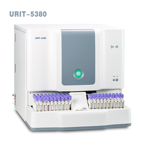 Máquina de analisador de sangue médico totalmente automática de 5 partes com diferença de 5 partes analisador de sangue URIT-5380