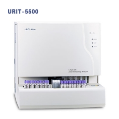 Analizador de hematología de 5 partes completamente automático, máquina analizadora de sangre Medcial URIT-5500