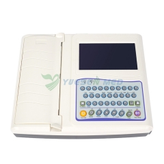 YSECG-012B Dispositivo de electrocardiograma portátil Medical 12 Lead ECG Machine 12 Channel