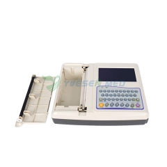 YSECG-012B Dispositif médical portatif d'ECG 12 canaux de la machine 12 d'ECG