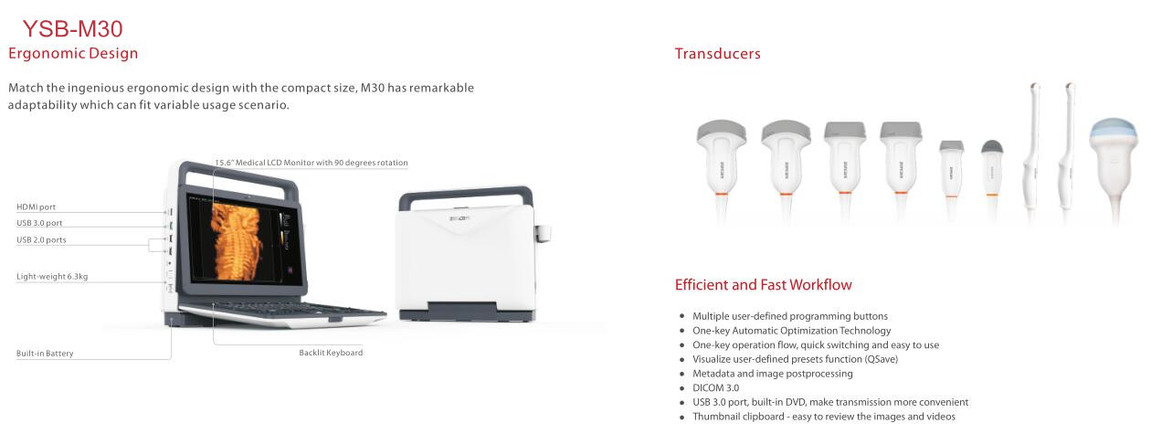 Machine de Doppler de couleur de 4D, équipement vétérinaire, nouveaux  scanners d'ultrason fabricant et fournisseur