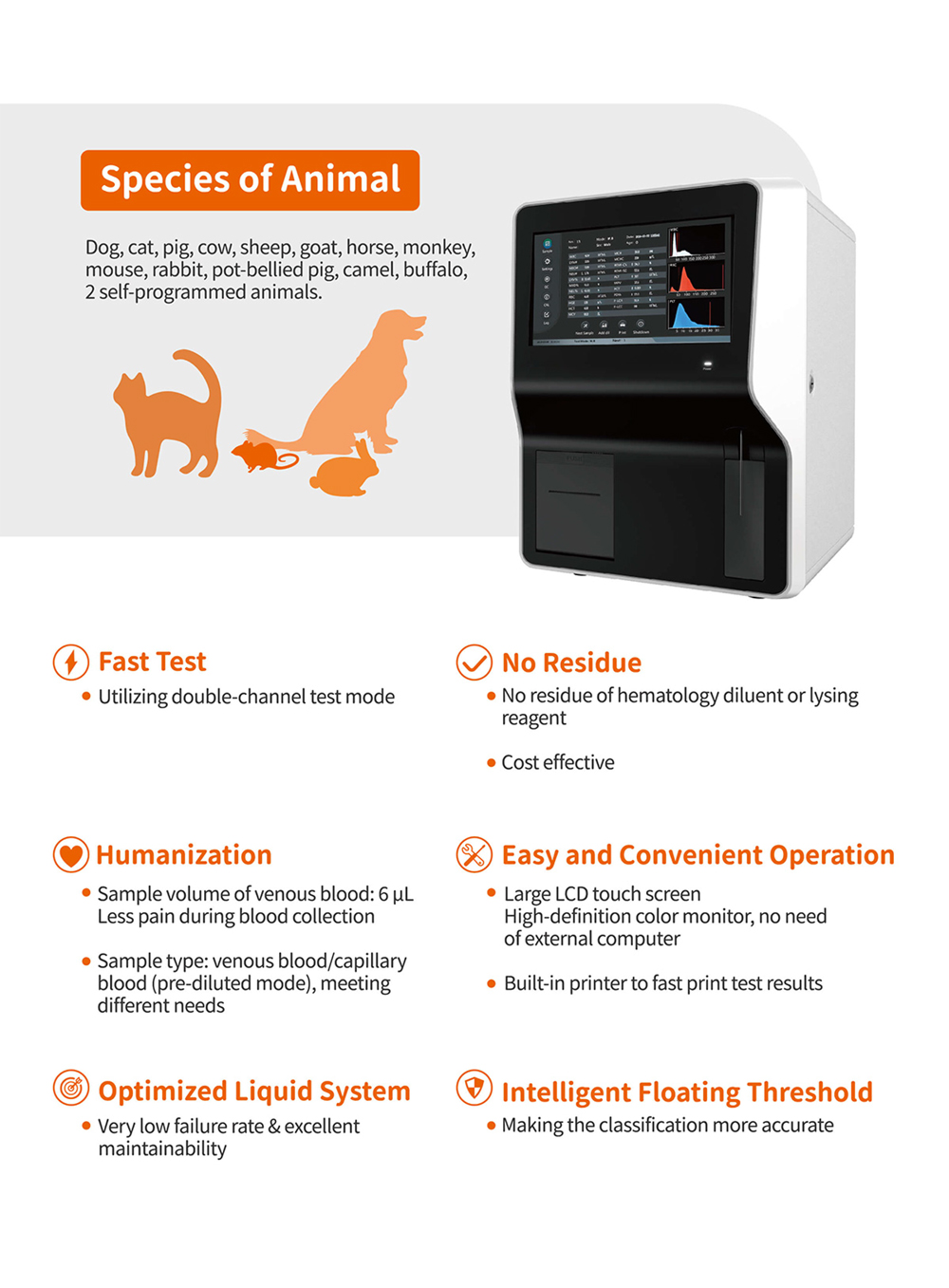 Hematology Analyzer YSTE320A