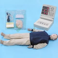 Advanced computer half body CPR manikin