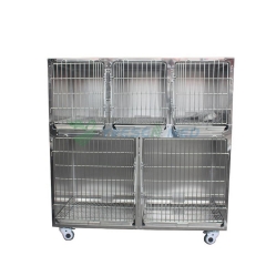 YSVET1500A 304 Stainless steel pet cages