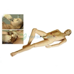 Advanced full-featured aged nursing manikin (male) YSBIX-H220A