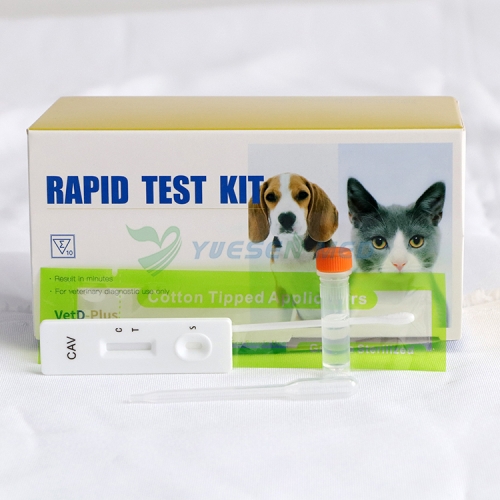 YSENMED Veterinary Rapid Test Strips CAV Ag Canine Adenovirus Antigen Rapid Test