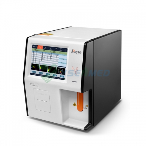 YSTE320A Prueba de sangre CBC Máquina portátil 60 pruebas Analizador de hematología automatizado de 3 partes