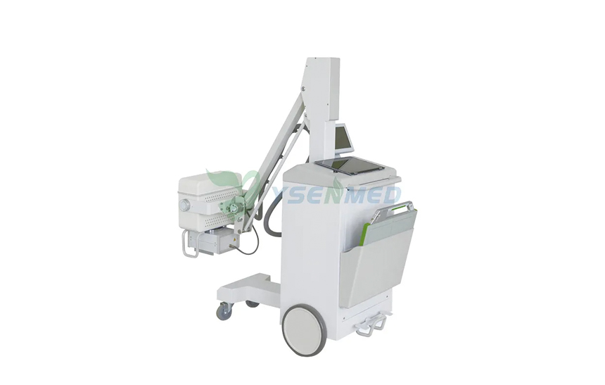 YSENMED 5kW 100mA mobile x-ray unit YSX100GM is quite popular with private clinics in Africa.