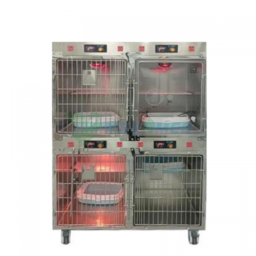 YSENMED YSVET1220M Cage chauffante infrarouge pour chat vétérinaire