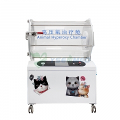 YSVET-ICU03 Cámara hiperoxi para animales veterinarios Cámara de oxígeno hiperbárico para mascotas Terapia de oxígeno hiperbárico veterinaria
