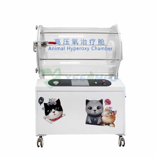 YSVET-ICU03 Chambre hyperoxy pour animaux vétérinaires Chambre à oxygène hyperbare pour animaux de compagnie Oxygénothérapie hyperbare vétérinaire