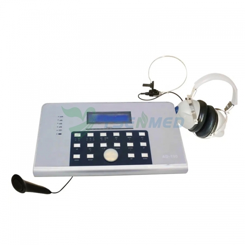Audiômetro portátil YSENMED YSTLJ-AD100 para teste de audição