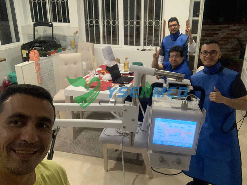Good Praise On Ysenmed YSENMED YSX050-C Vet Portable Digital X-Ray System From Colombian Clients.