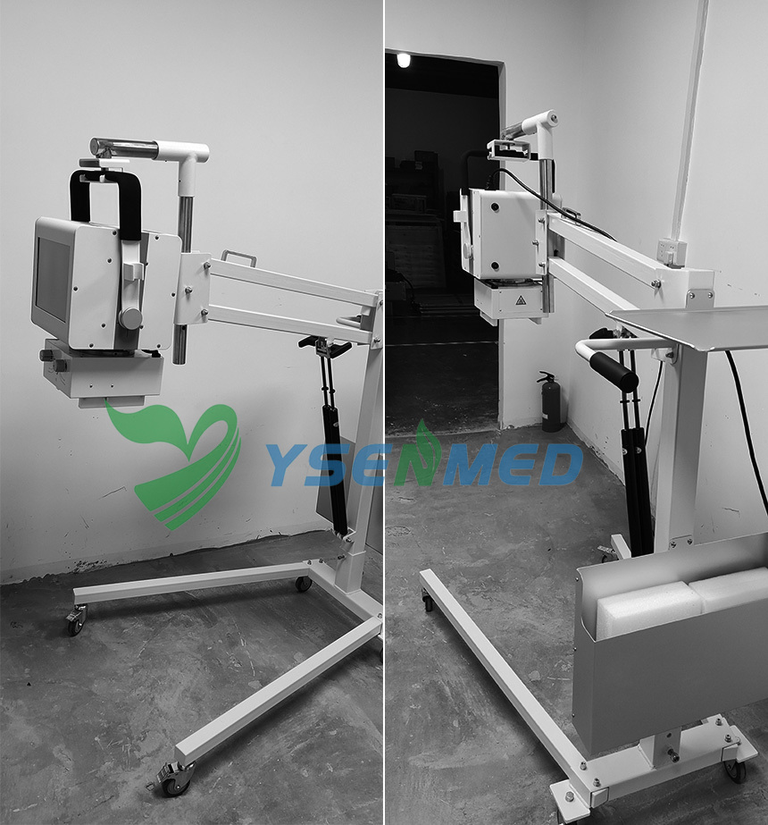 El cliente de Gambia está satisfecho con la máquina de rayos X portátil YSENMED YSX050-C.