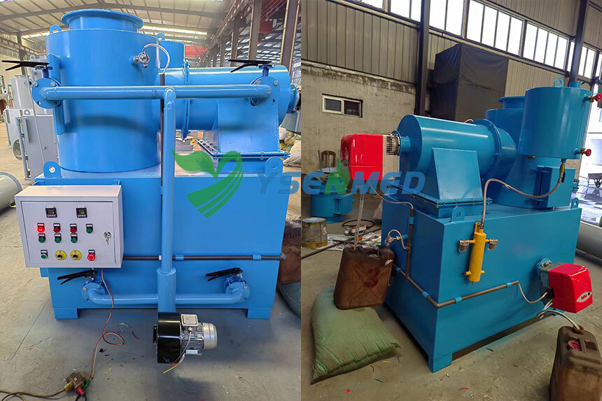 YSENMED YSFS-30 medical waste incinerator for Ghana