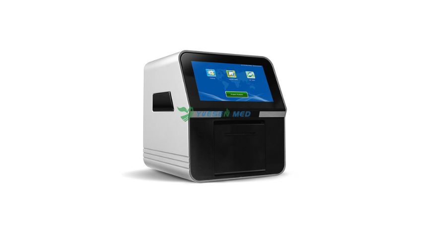 Operation video of YSENMED auto dry chemistry analyzer YSTE120