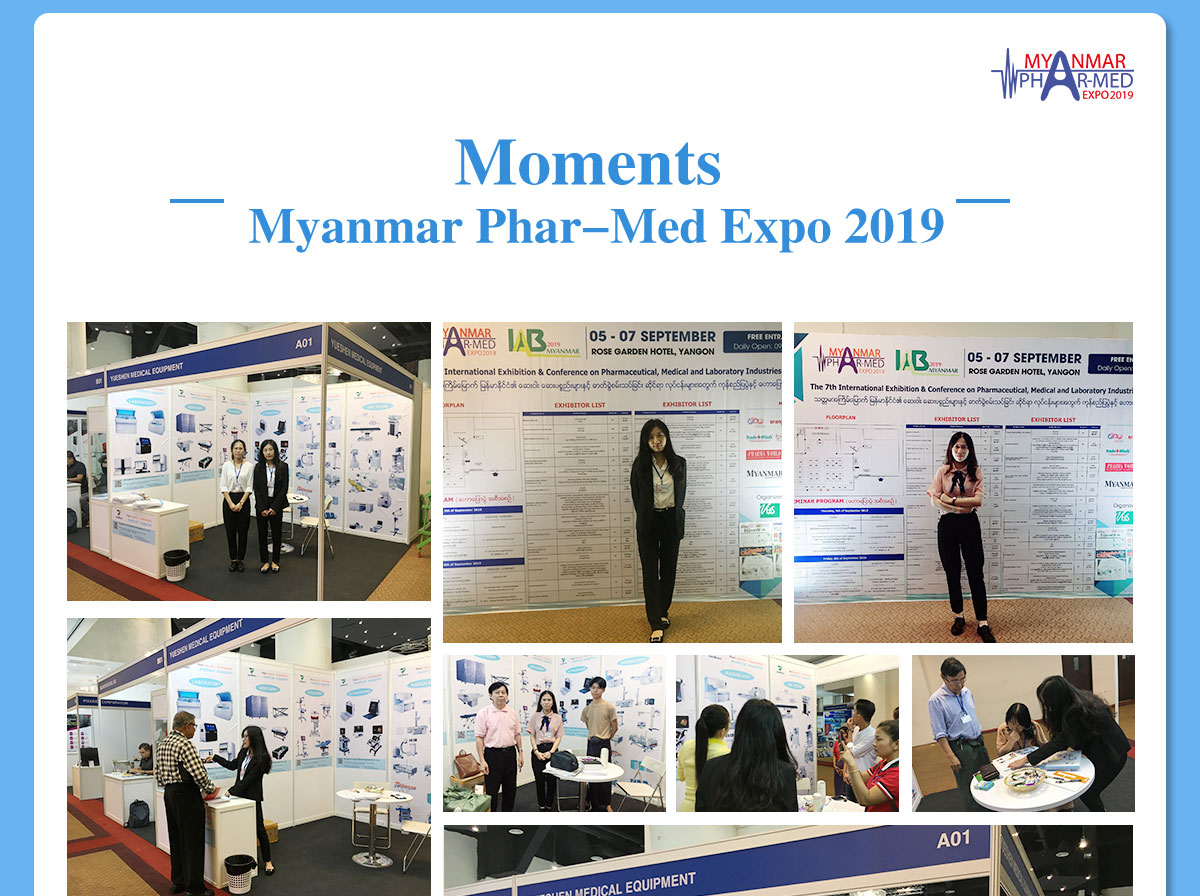 Exposición médica de Myanmar 2019