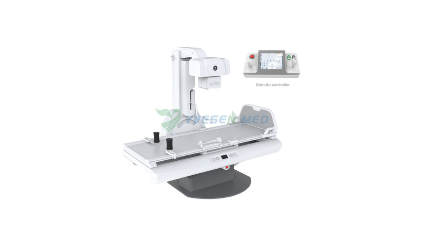 Comparta algunas imágenes dinámicas mediante el sistema de fluoroscopia y radiografía digital YSX-RF65 de 65 kW