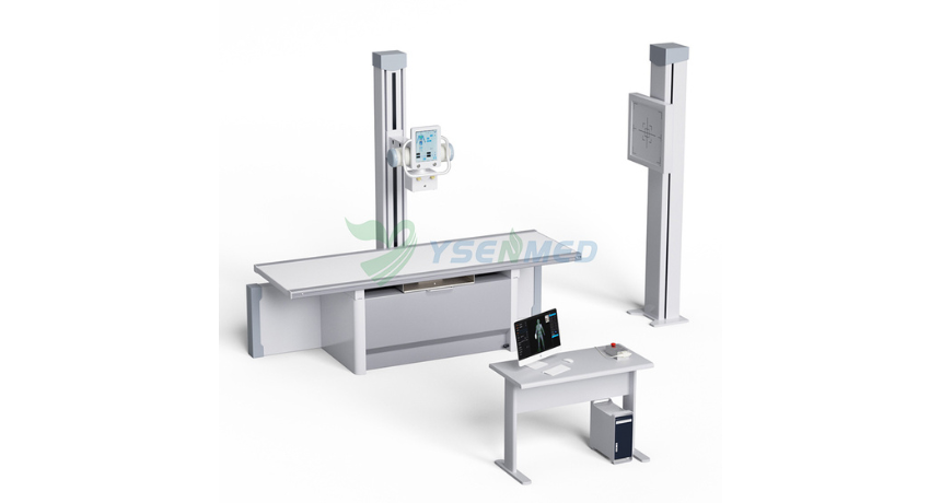 10 unidades do sistema de radiografia digital de 50kW YSX500D estão prontas para envio para a Argélia