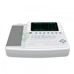 Máquina médica de ECG YSENMED YSECG-012L eletrocardiógrafo de 12 canais