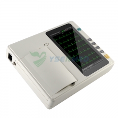 Máquina de ECG de 3 canais para eletrocardiógrafo médico YSENMED YSECG-03L