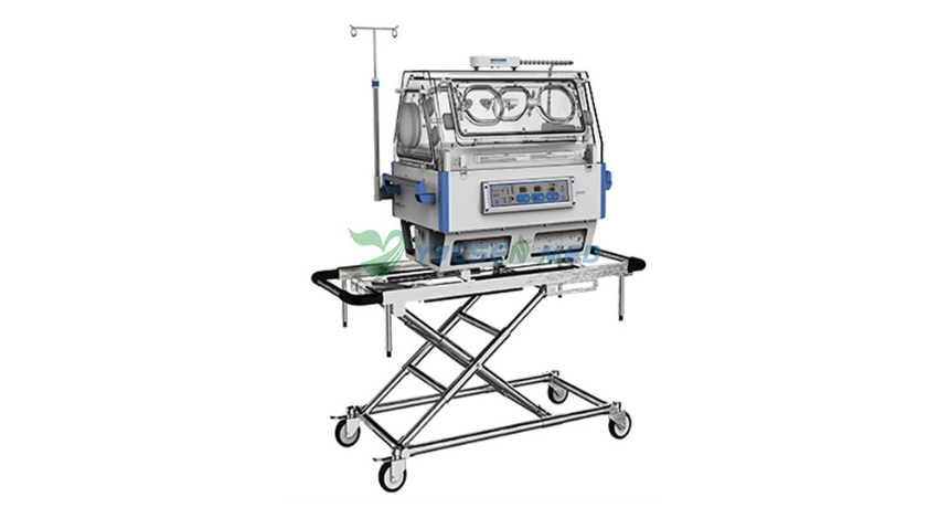 Product introduction video of YSENMED YSBT-100 transport infant incubator.