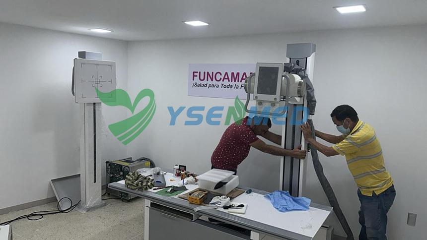 Sistema de raio X médico YSENMED YSX320G 32kW instalado na Venezuela