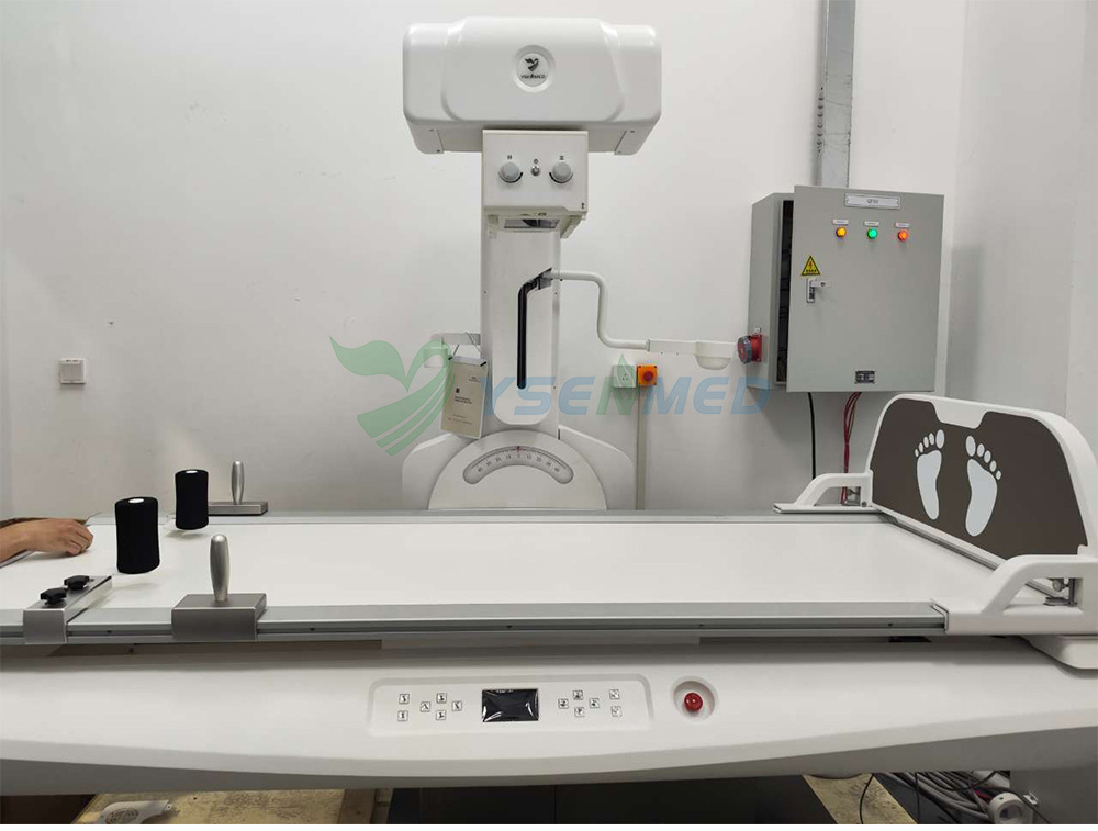 Система динамической цифровой рентгенографии YSENMED YSX-RF65D проходит испытания перед отправкой в ​​Судан.
