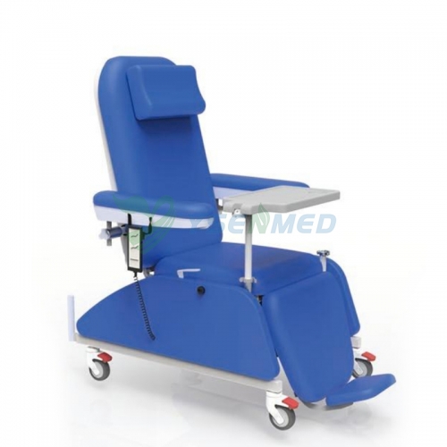 YSENMED YSHDM-YD211 كرسي كهربائي طبي كرسي غسيل الكلى الكهربائي كرسي التبرع بالدم