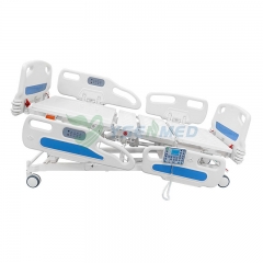 YSENMED YSHB-D504 lit de soins électrique lit d'hôpital électrique à cinq fonctions avec fonction de pesage