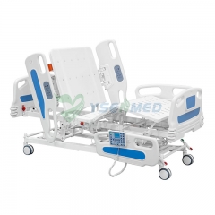 Cama elétrica do cuidado de YSENMED YSHB-D504 cama de hospital elétrica de cinco funções com função de peso