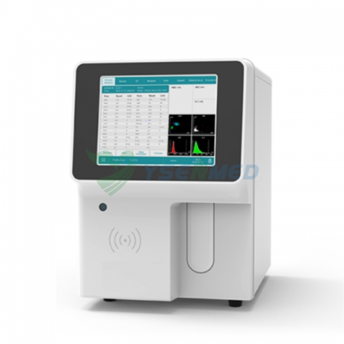 Analisador de hematologia de 5 partes totalmente automático YSTE-HA5