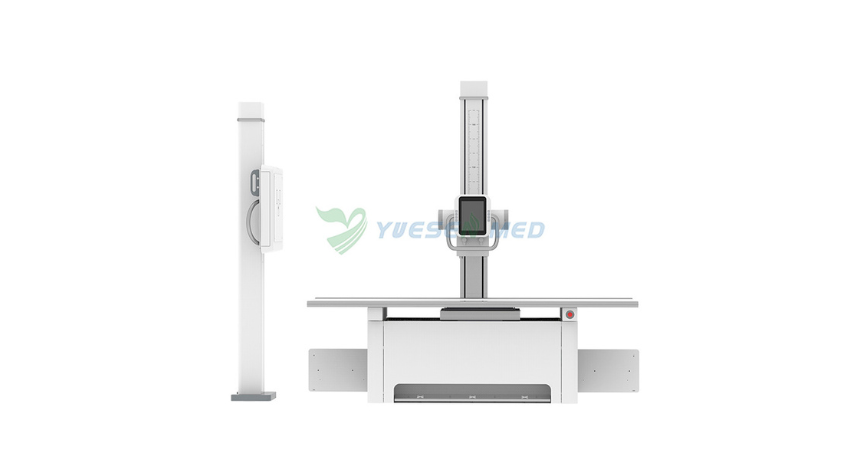 YSX-iDR50E 50kW digital x-ray machine set up in a Kazakhstani hospital