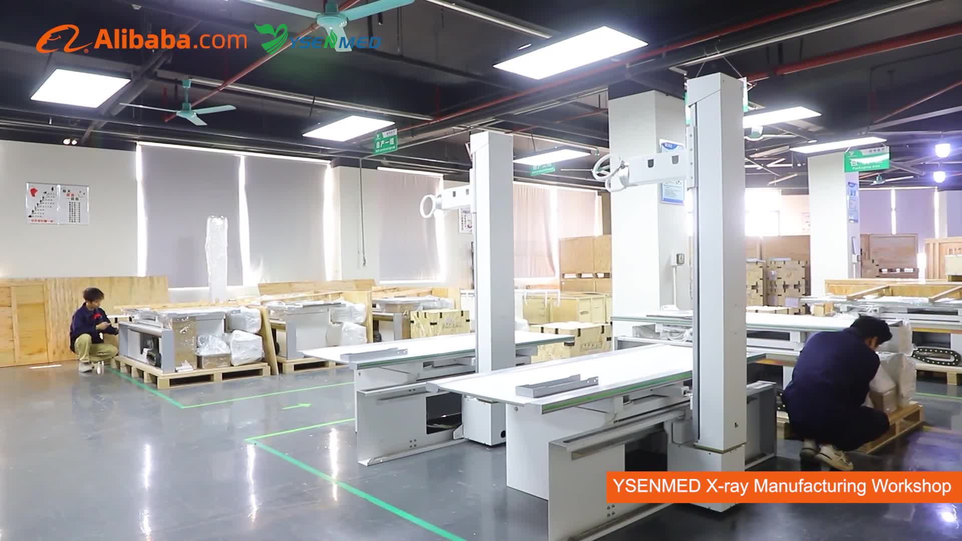 Introduction video of YSENMED X-ray Machine Manufacturing Workshop