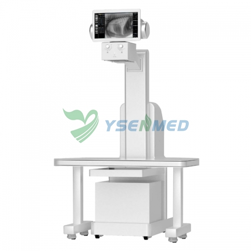 Système de radiographie numérique dynamique vétérinaire de 32 kW et d'arceau en C YSDRF-VET320E