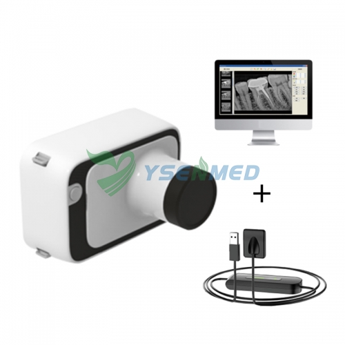 Appareil de radiographie dentaire portable YSX1012B avec capteur de radiographie intra-orale numérique YSRVG-2121