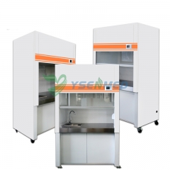 Campana extractora de humos químicos para laboratorio, totalmente de acero, modelo YSTE-FH1500