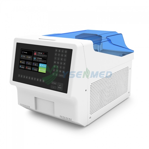 Analizador bioquímico totalmente automático YSTE-S150, con capacidad para 150 pruebas por hora.