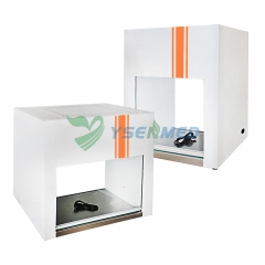 Лабораторный вертикальный ламинарный бокс YSTE-VD-850 SS из нержавеющей стали, настольный, с чистой столешницей.