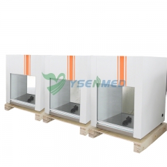 Лабораторный вертикальный ламинарный бокс YSTE-VD-850 SS из нержавеющей стали, настольный, с чистой столешницей.