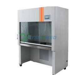Лабораторный вертикальный ламинарный бокс из нержавеющей стали с двумя рабочими местами YSTE-VS-1300U SS