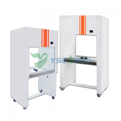 Лабораторный вертикальный ламинарный бокс из нержавеющей стали с одним рабочим местом и одной стороной (YSTE-CJ-1D SS).