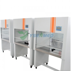 Лабораторный ламинарный бокс из нержавеющей стали, однопозиционный, двухсторонний, вертикальный, YSTE-CJ-1F SS.