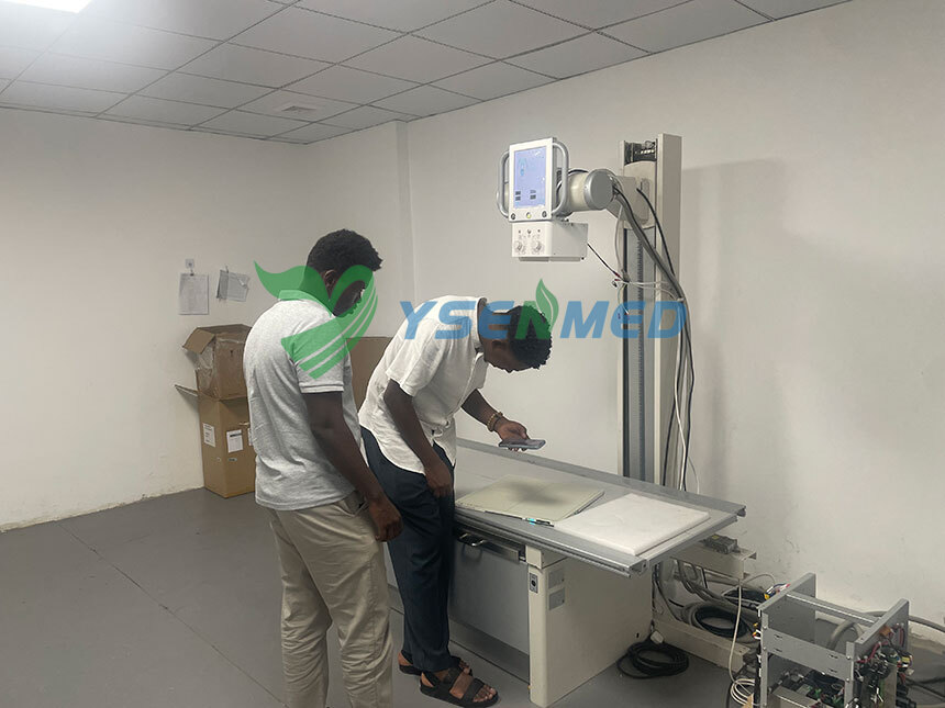 Successfully Building a New Digital X-ray Department in Somalia with YSENMED 50kW DR